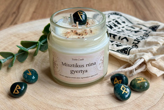 Misztikus rúna gyertya