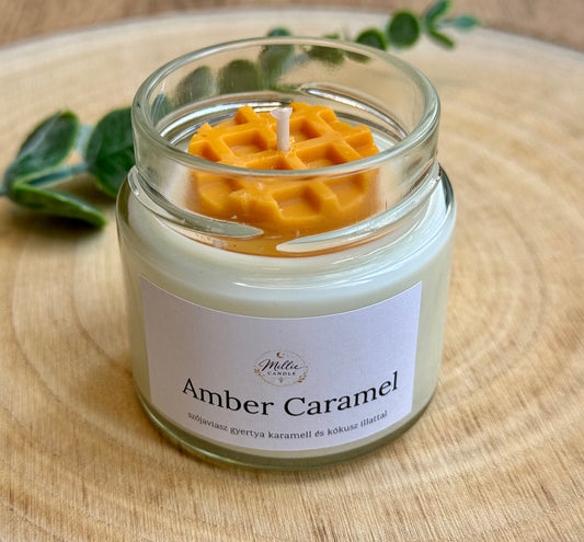 Amber Caramel illatgyertya